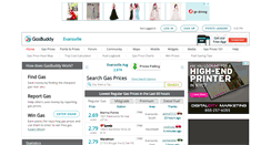 Desktop Screenshot of evansvillegasprices.com
